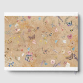  Boho Butterfly Tuin Bruiloft Gastenboek (Achterkant)