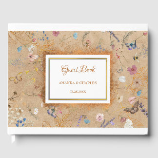 Boho Butterfly Tuin Bruiloft Gastenboek