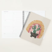 Boho Cactus Arc-en-ciel : Vibrations du désert (Devant avec enveloppe)