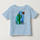 Boho cactus baby Tshirt (Voorkant)