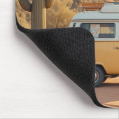 Boho Camper Van Woestijnprint Muismat (Hoek)