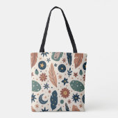 Boho Canvas tas – Stijlvol en veelzijdig (Achterkant)