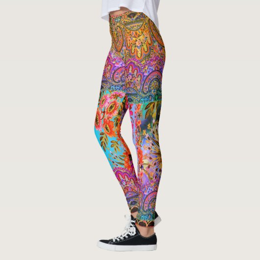 Boho Caravan Floral Leggings (Links)
