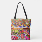 Boho Caravan Tote Bag (Achterkant)