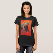 Boho Carlin classique T-shirt 677 (Devant entier)