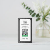 BOHO Carte de visite Google Review (Debout devant)