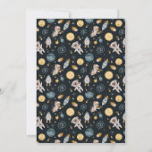 Boho Celestial Animal Baby Shower Kaart (Achterkant)