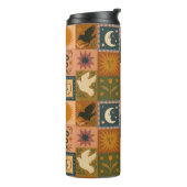 Boho Celestial | Retro Zon & Maan Thermosbeker (Gedraaid links)