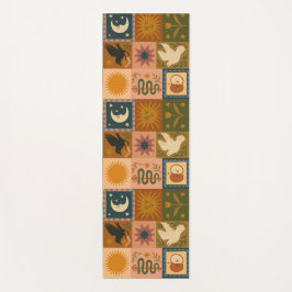 Boho Celestial | Retro Zon & Maan Yogamat