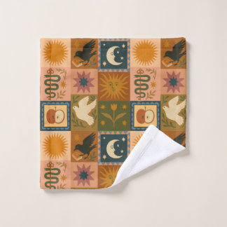 Boho Celestial | Soleil et lune rétro