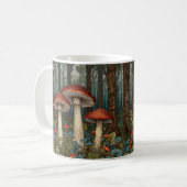 Boho champignons bos koffiemok (Voorkant links)