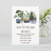 Boho | Changement d'adresse | Faire-part de déplac (Debout devant)