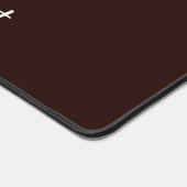 Boho Chaud Mandala Terre Automne Floral (Coin)