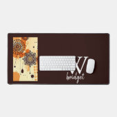 Boho Chaud Mandala Terre Automne Floral (Clavier et souris)