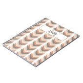 Boho Chevron Notitieboek (Linkerzijde)