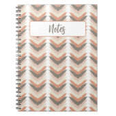 Boho Chevron Notitieboek (Voorkant)