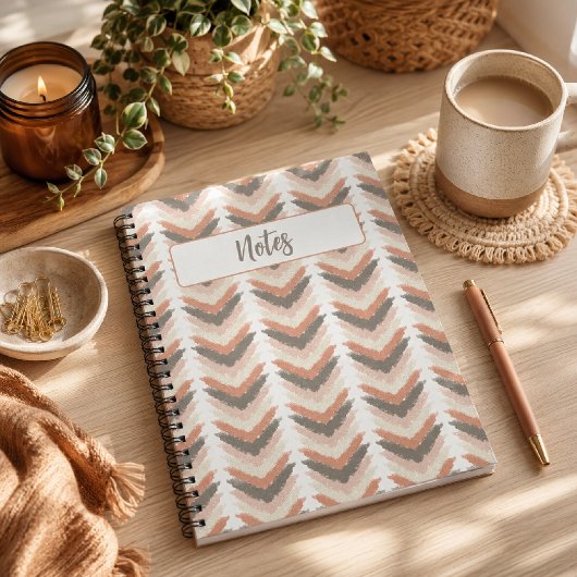 Boho Chevron Notitieboek
