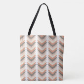 Boho Chevron Tote Tas (Voorkant)
