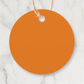 Boho Chic Abstract Kleurrijk Modern Bloem Bruiloft Bedankjes Labels (Achterkant)