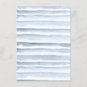 Boho Chic Beach Destination Wedding Details Informatiekaartje (Achterkant)