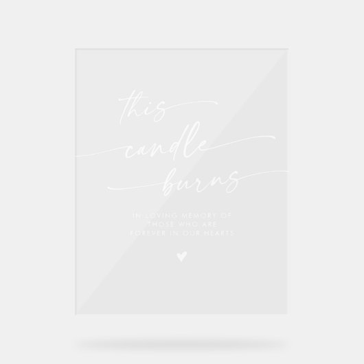 Boho Chic Blanc Effacer Cette Bougie Brûle Mémoria (Recto)