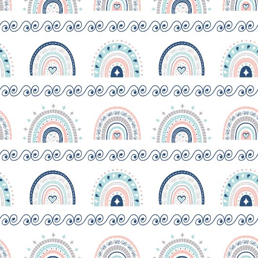 Boho Chic Blanket Pink & Navy Soft Gift Accent Fleece Deken