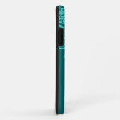 Boho Chic Blauwgroen en Turquoise Mandala Case-Mate iPhone Case (Achterkant/rechts)