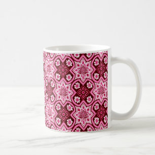 Boho Chic Bloemenpatroon Koffiemok