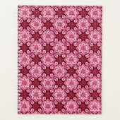  Boho Chic Bloemenpatroon Planner (Voorkant)