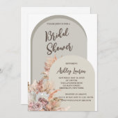 Boho Chic Bridal Shower Kaart (Voorkant / Achterkant)