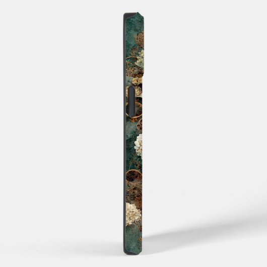 Boho chic coque iphone de mandala floral (Verso / Droite)