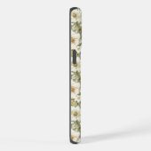 Boho Chic Crème et Fleurs Botaniques Vert Sauge (Côté droit)