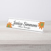 Boho Chic Cute Bureau Naambordje (Voorkant)