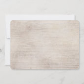 Boho Chic Dreamweaver Birthday Party Invitation Kaart (Achterkant)