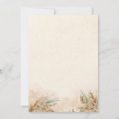 Boho Chic Dried Flower Ramadan Iftar Invitation (Dos)