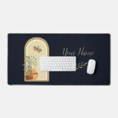 Boho chic elegante serene harmonie decoratief bureaumat (Keyboard & Muis)