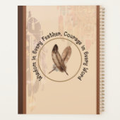 Boho Chic Esprit Natif - Plumes, Attrape-Rêves (Dos)