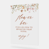 Boho Chic Fleur sauvage Baby shower Bar Flower (Angle)