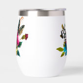 Boho Chic Floral Aquarelle Mariage Mariée tribu (Gauche)