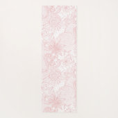 Boho chic floral henna mandala afbeelding yogamat (Achterkant)