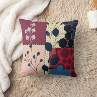 Boho Chic Floral Sierkussen