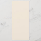 Boho Chic  Gold Dank u plaats kaart (Achterkant)