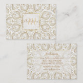 Boho Chic Gold mandala-ontwerp Visitekaartje (Voorkant / Achterkant)