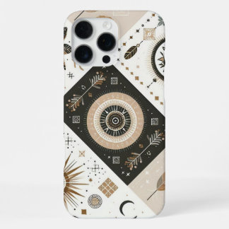Boho Chic iPhone Case – Stijlvol en beschermend 16 Pro Max Hoesje