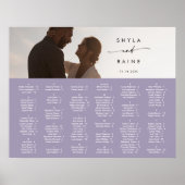 Boho Chic Lavande violet tableau de siège (Devant)