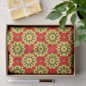 Boho Chic Mosaic Geometric Pattern Tissuepapier (Geschenk)