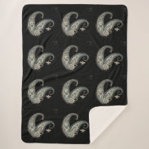 Boho Chic Paisley Naadloos patroon