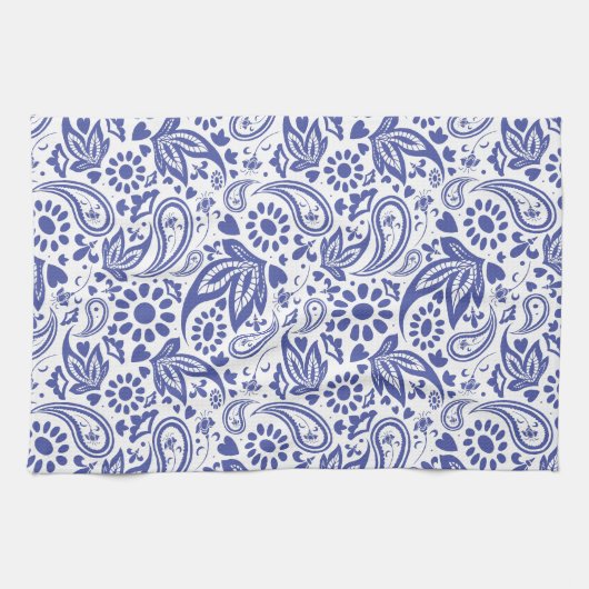 Boho Chic  Paisley Pattern Theedoek (Horizontaal)