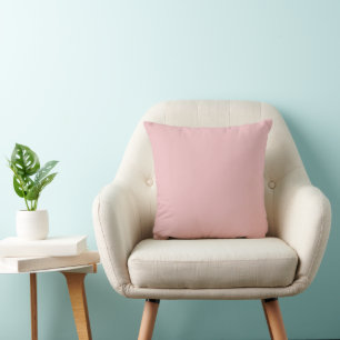 Boho Chic Roze Effen Kleur Kussen