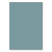Boho Chic Seafoam Turquoise Nom d'hôte Cartes de p (Dos)